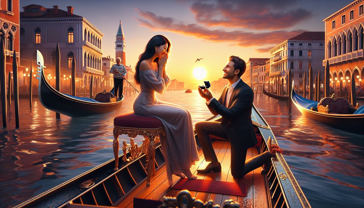 5 Unique Marriage Proposal Ideas in Venice for foreigners